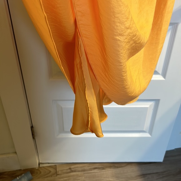 VINCE. Summer dress extra large peach/orange - Picture 10 of 15